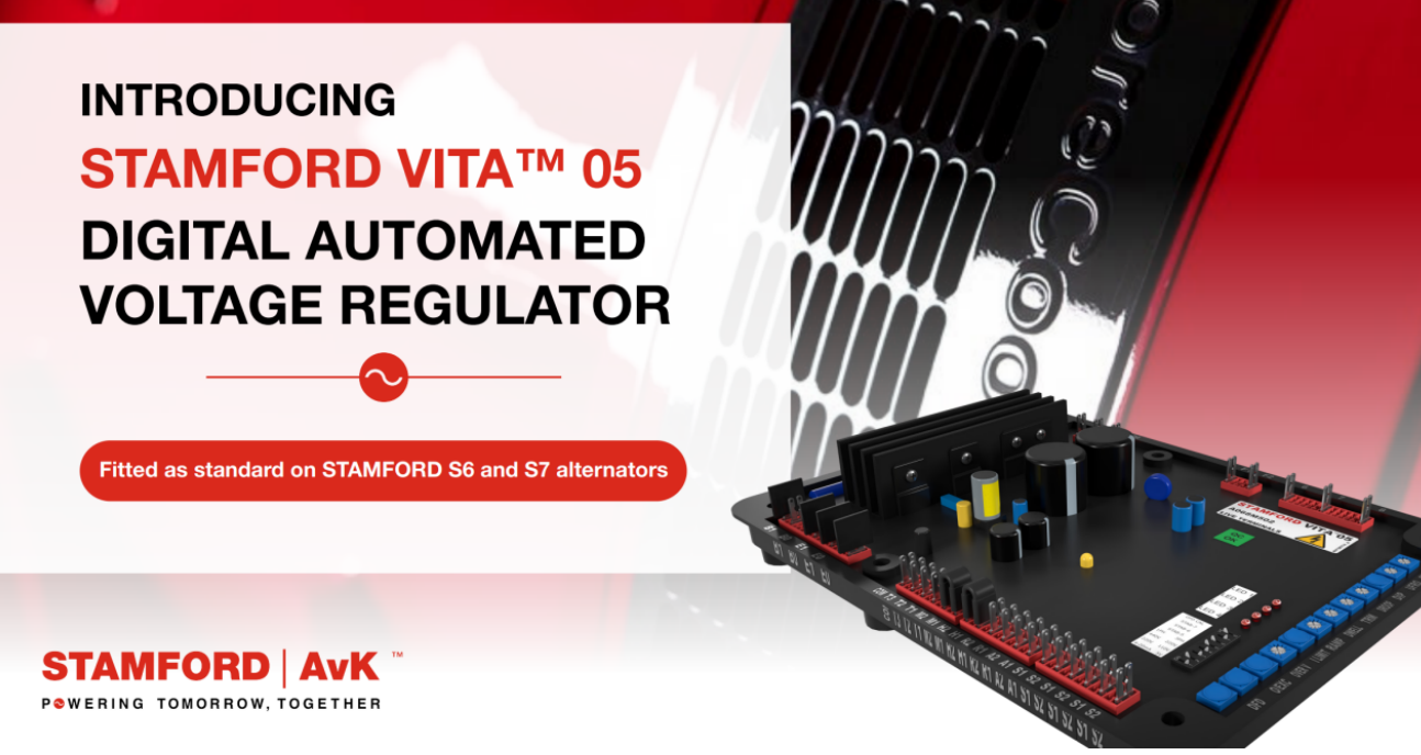   STAMFORD VITA™ 05：新一代数字式自动电压调节器发布
